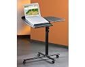 Laptop-Tisch "Acaso" schwarz matt PVC