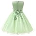 M2C Little Girls Sequin Flower Wedding Dress Ball Gown Party Girl Dresses