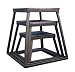 Sporting Goods : Plyometric Platform Set: 12", 18", 24" Black