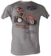 Back To Future Classic 80's Science Fiction Adventure Film Movie HOVER BOARD Adult Gray Heather Tee T-Shirt