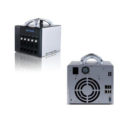 Ciphertex 10 TB Portable 5-bay NAS and iSCSI Storage Solutions CX-5000NAS - 10TB