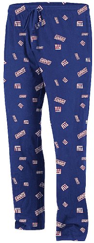 VF New York Giants Royal Bootleg Pajama Pants (M=32-33)