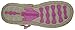 Skechers Women's Reggae Haystack Toe Ring Sandal, Fuchsia/Amp; Natural, 11 M US