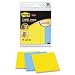 Post-it® Super Sticky Removable Label Pads, 2.875 x 2.875 Inches, Blue, Yellow, 3 Pads, 75 Labels per Pack (2900-BY)