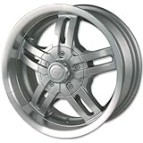 Ion Alloy 12 Silver Wheel with Machined Lip (14x6