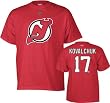 Reebok New Jersey Devils Ilya Kovalchuk Player Name & Number T-Shirt