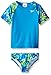 Speedo girls Tie Dye Splash Rashguard 2pc Set