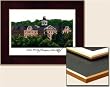 Indiana University of Pennsylvania Collegiate Laminated Collegiate 18x14 Lithograph