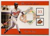 2002 Fleer Greats of the Game Through the Years Eddie Murray Game Used Jersey Baseball Card