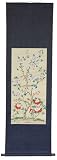 Unique Anniversary Gift for Wife Mom - 65" Daylight Blossom Asian / Chinese Silk Scroll Painting
