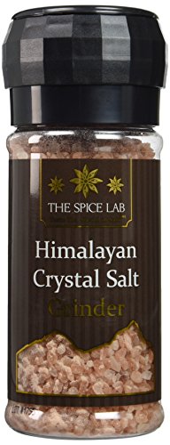 The Spice Lab's 1 Lb Himalayan Pink Salt GRINDER - Natural and Kosher Certified