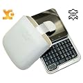 Original Suncase Echt Ledertasche (Lasche mit R�ckzugfunktion) f�r Motorola Flipout in wei�
