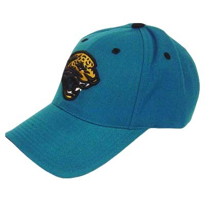 NFL JACKSONVILLE JAGUARS TEAL WOOL HAT CAP OSFA VELCRO