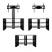 OmniMount Verona47FP B TV Stand - Black