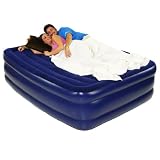 Smart Air Beds Deluxe Flock Top Raised Full Size Air Bed (Elevated 22" High)