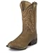 Tony Lama 11" 3R Stockman Boots Sorrel, SORREL, 9