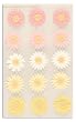 Martha Stewart Crafts 3 Dimensional Stickers Daisy Pink/Yellow By The Package