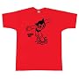 Astro Boy Flocked Boy Cartoon T-Shirt