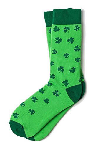 st patricks day socks mens