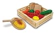 Wooden Cutting Food Picnic Box