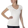 Juniors' Mossimo Supply Co. Short-Sleeve V-Neck Tee - White