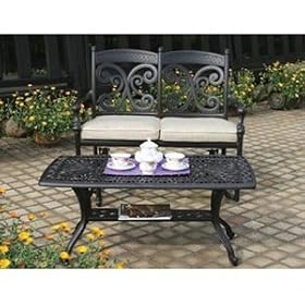 Farfalla Glider With Coffee Table by 
