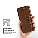 iPhone 6 Plus Case, Verus [Layered Dandy][Coffee Brown] - [Premium Leather Wallet][Slim Fit] For Apple iPhone 6 Plus 5.5