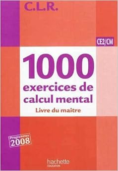 programmation calcul mental ce1