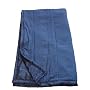Blue Jeans Water-Resistant Outdoor Camping Blanket with Carrying Case 7 Feet X 4.5 Feet