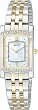 Citizen Women's EG3124-51D Eco-Drive Stiletto Diamond Accented Two-Tone Watch