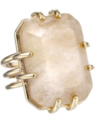 Kelly Wearstler Hampstead 18k Gold Finish Vein Quartz Ring
