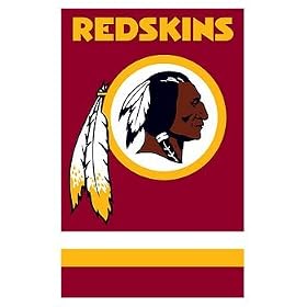 Washington Redskins NFL Applique Banner Flag (44x28) by Party Animal