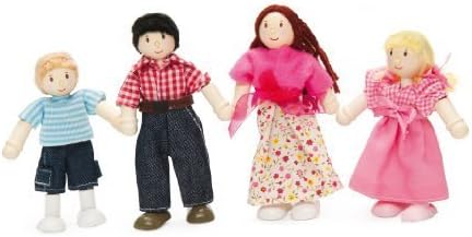 Daisylane My Family Dolls (Set of 4) by Daisylane