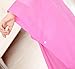 Aircee (TM) Kids Hooded Rain Poncho Raincoat Cover Long Rainwear For Age 5~10 (Pink)