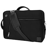 Vangoddy LAPLEA023 Slate 3-In-1 Hybrid Laptop Bag for 13-14" Laptops & Tablets (Black)