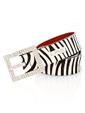 Guess - GUESS Zebra Haircalf Belt