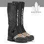 Black Crystal Wandergamaschen wasserdicht Nylon f�r Herren schwarz Gr��en Extra- Gro�(47-49), Gro� (44-46), Medium (41-43), Klein (38-40)