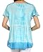 Sakkas Dakota Sky Sleeveless Blouse