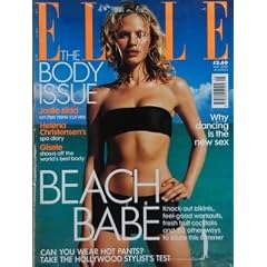 ELLE LANGUE ANGLAISE du 01-05-2000 WHY DANCING IS THE NEW SEX - THE BODY ISSUE - JODIE KIDD - HELENA CHRISTENSEN'S - SPA DIARY - GISELE - SHOWS OFF THE WORLD'S BEST BODY - BEACH BAB