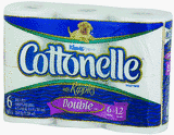 Kimberly-Clark Corp. 67658-00 6 Roll Cottonelle Bath Tissue