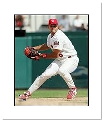 Albert Pujols St Louis Cardinals MLB Double Matted