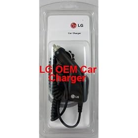 Original LG OEM Car Charger for LG Chocolate VX8500 VX8600 VX9900 KG810 KE820 KE850 KG320 KG800