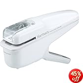 コクヨ 針なしステープラー<ハリナックス>(ハンディタイプ)8枚とじ 白 SLN-MSH108W