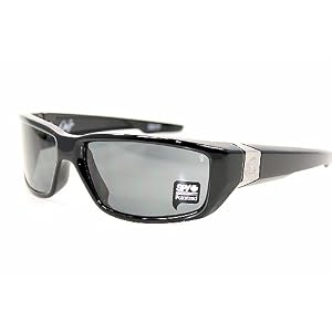 SPY OPTIC Dirty Mo Sunglasses DVBS2N Black Polarized Shades
