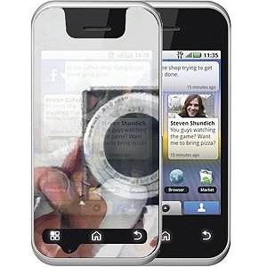 Motorola Backflip Mirror Screen Protector (Motorola MB300)