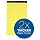 TOPS Docket Gold Pad, 8.5 x 14 Inch, Legal Size, Legal Rule, 20 Pound Stock, 50 Sheets, 6-Pack, Canary (63986)