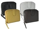 AGENDA （アジェンダ） 財布 メッシュ 本革 ファスナー付 二つ折れ AG-WS484