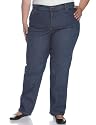 Gloria Vanderbilt Women's Plus 5 Pocket Amanda Jean
