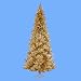 9' Pre-Lit Artificial Designer Champagne Gold Christmas Tree - Clear Lights