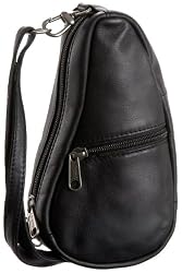 AmeriBag Leather Baglett Shoulder Pack